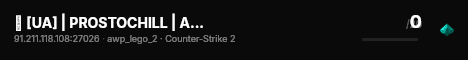 🦾 [UA] | PROSTOCHILL | AWP LEGO | #5 live status badge