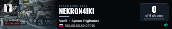 NEKRON4IKI live status badge