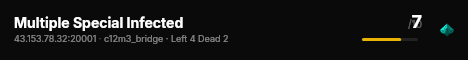 Multiple Special Infected live status badge