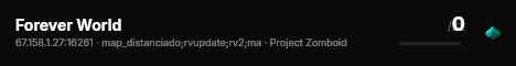 Forever World live status badge