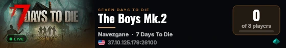 The Boys Mk.2 live status badge