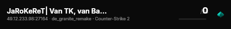 JaRoKeReT| Van TK, van Bank, nincs AWP es nincs magozo! GLHF live status badge