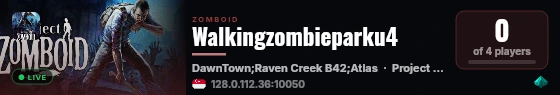 Walkingzombieparku4 live status badge