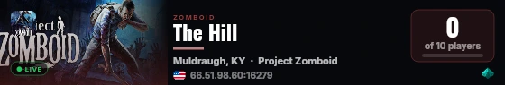 The Hill live status badge