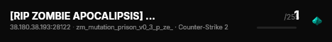 [RIP ZOMBIE APOCALIPSIS] | PRIME | [!lk] [!lm] [!menu] [!shop] live status badge