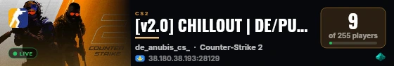 [v2.0] CHILLOUT | DE/PUBLIC/ABILITY [24/7] live status badge