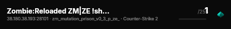 Zombie:Reloaded ZM|ZE !shop (Free Credits) live status badge