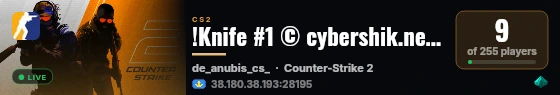 !Knife #1 © cybershik.net (Public) live status badge
