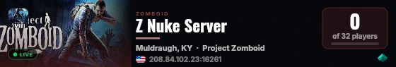 Z Nuke Server live status badge
