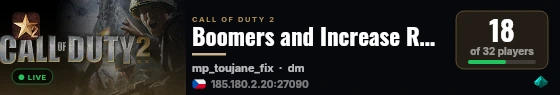 Boomers and Increase Reunion | 05.09.26-20:41 live status badge