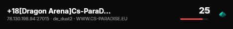 +18[Dragon Arena]Cs-ParaDise.EU live status badge
