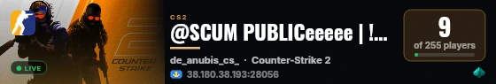 @SCUM PUBLICeeeee | !extra !class !zhp☣️ live status badge