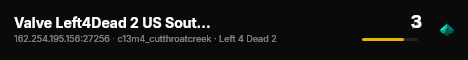 Valve Left4Dead 2 US SouthWest Server (srcds2002-lax2.389.242) live status badge