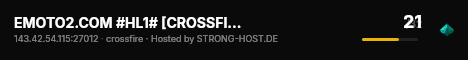 EMOTO2.COM #HL1# [CROSSFIRE FRAG ARENA] live status badge