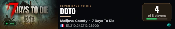 DDTO live status badge
