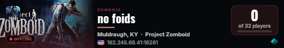no foids live status badge