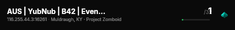 AUS | YubNub | B42 | Events | Mods live status badge