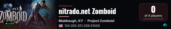 nitrado.net Zomboid live status badge