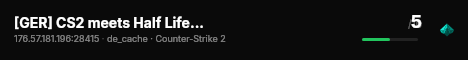 [GER] CS2 meets Half Life by Rwk92x & g-portal.com live status badge