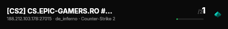 [CS2] CS.EPIC-GAMERS.RO # PREMIER MODE | VIP | SKINS live status badge