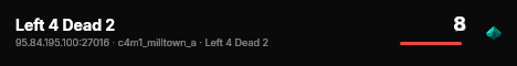 Left 4 Dead 2 live status badge