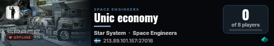 Unic economy live status badge