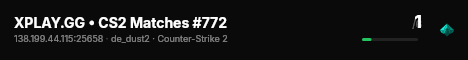 XPLAY.GG • CS2 Matches #772 live status badge