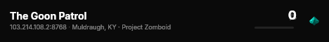 The Goon Patrol live status badge