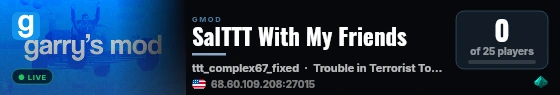 SalTTT With My Friends live status badge
