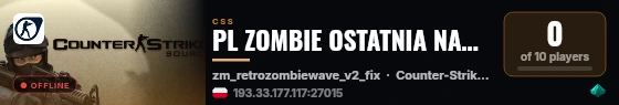 PL ZOMBIE OSTATNIA NADZIEJA | ZM | ZON@pukawka.pl live status badge