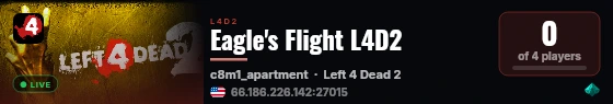 Eagle's Flight L4D2 live status badge