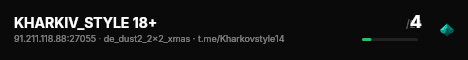 KHARKIV_STYLE 18+ live status badge