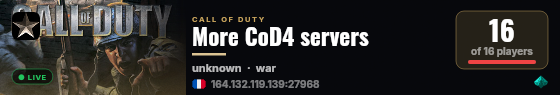 1.7 Downgrade live status badge