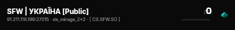 SFW | УКРАЇНА [Public] live status badge