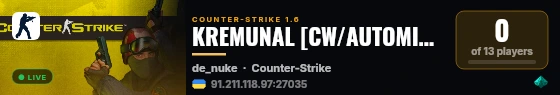KREMUNAL [CW/AUTOMIX] #2 live status badge
