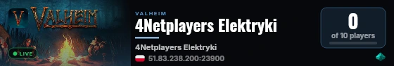 4Netplayers Elektryki live status badge