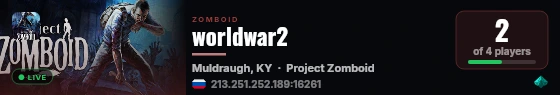 worldwar2 live status badge