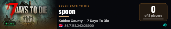 spoon live status badge