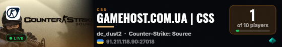 Punisher | Ukraine Public live status badge