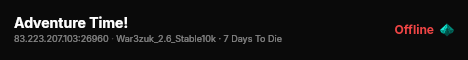 Adventure Time! live status badge