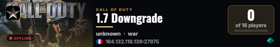 1.7 Downgrade live status badge