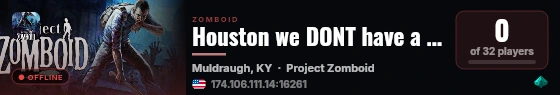 Houston we DONT have a problem live status badge