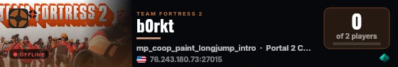 b0rkt live status badge