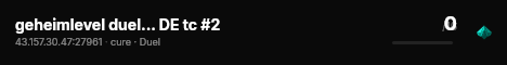 geheimlevel duel... DE tc #2 live status badge
