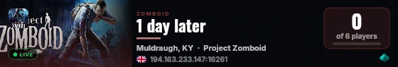 1 day later live status badge