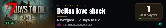 Deltas love shack live status badge