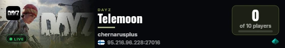 Telemoon live status badge