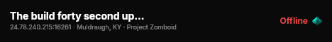 The build forty second update live status badge