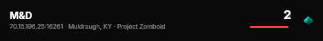 M&D live status badge