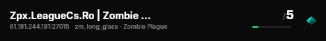 Zpx.LeagueCs.Ro | Zombie Server live status badge